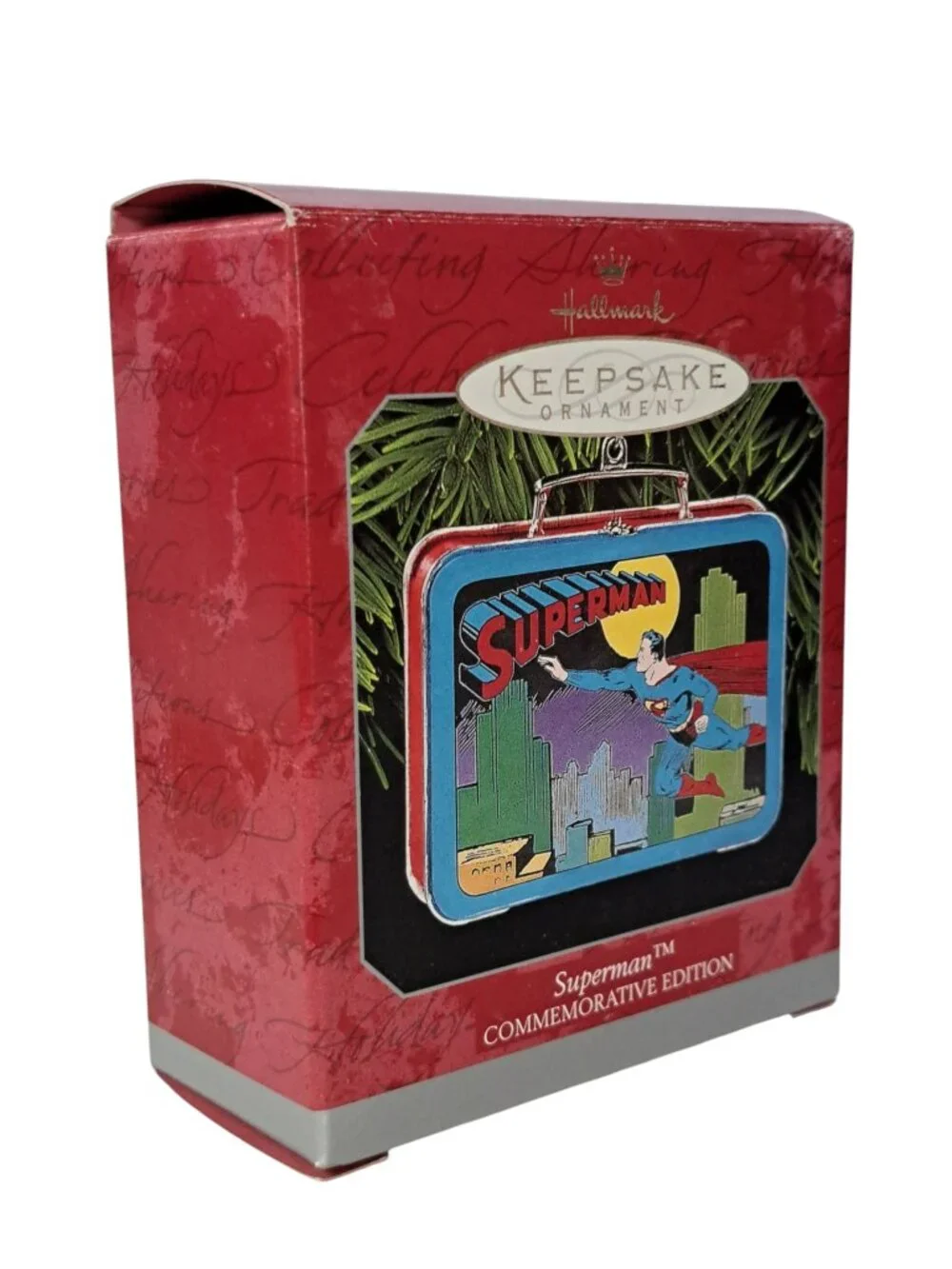 Hallmark Keepsake Christmas Ornament Superman Lunch Box DC Comic Man of Steel